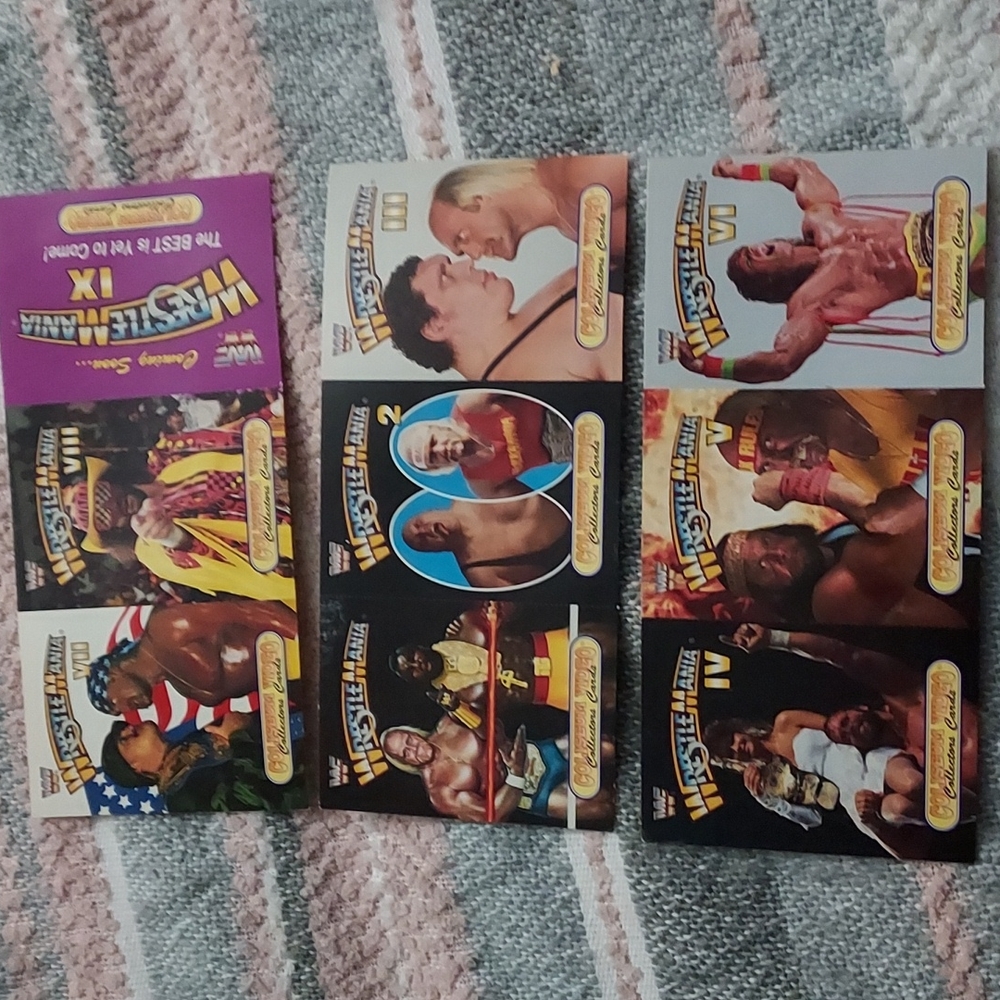Wwf Wrestling cards